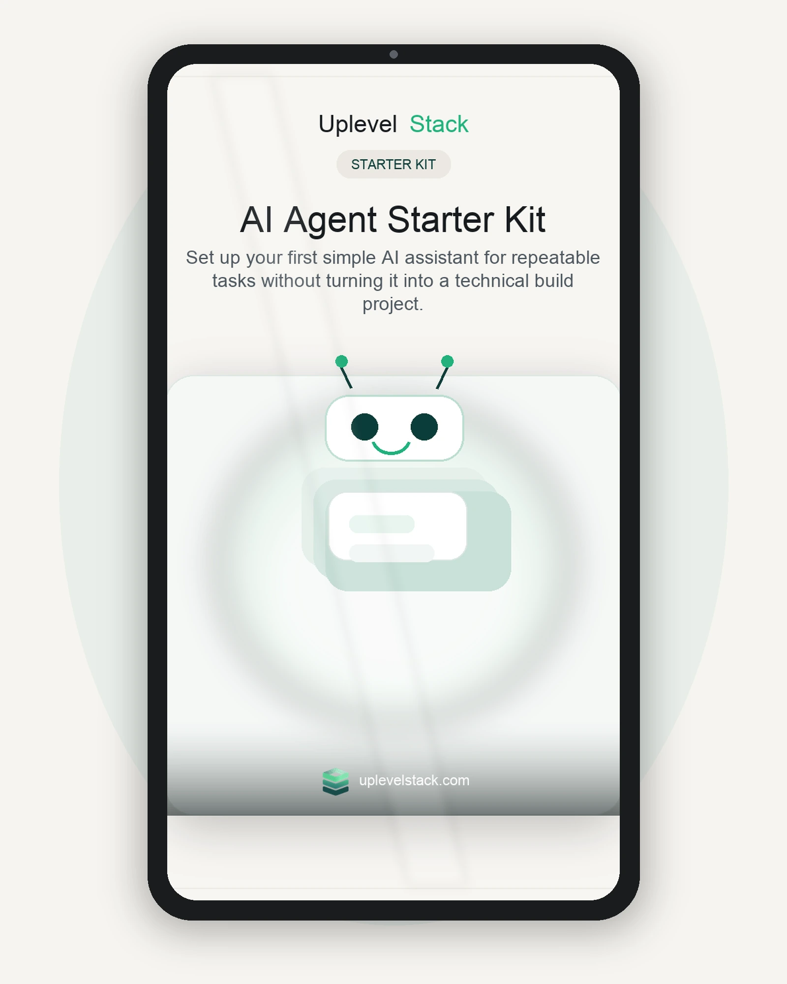 AI Agent Starter Kit cover mockup