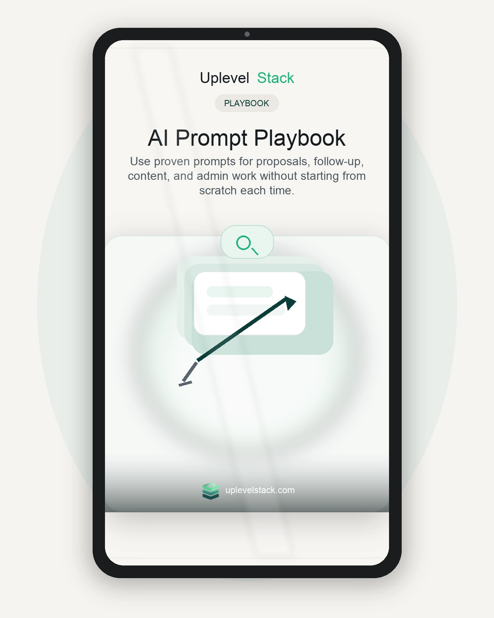 AI Prompt Playbook cover mockup