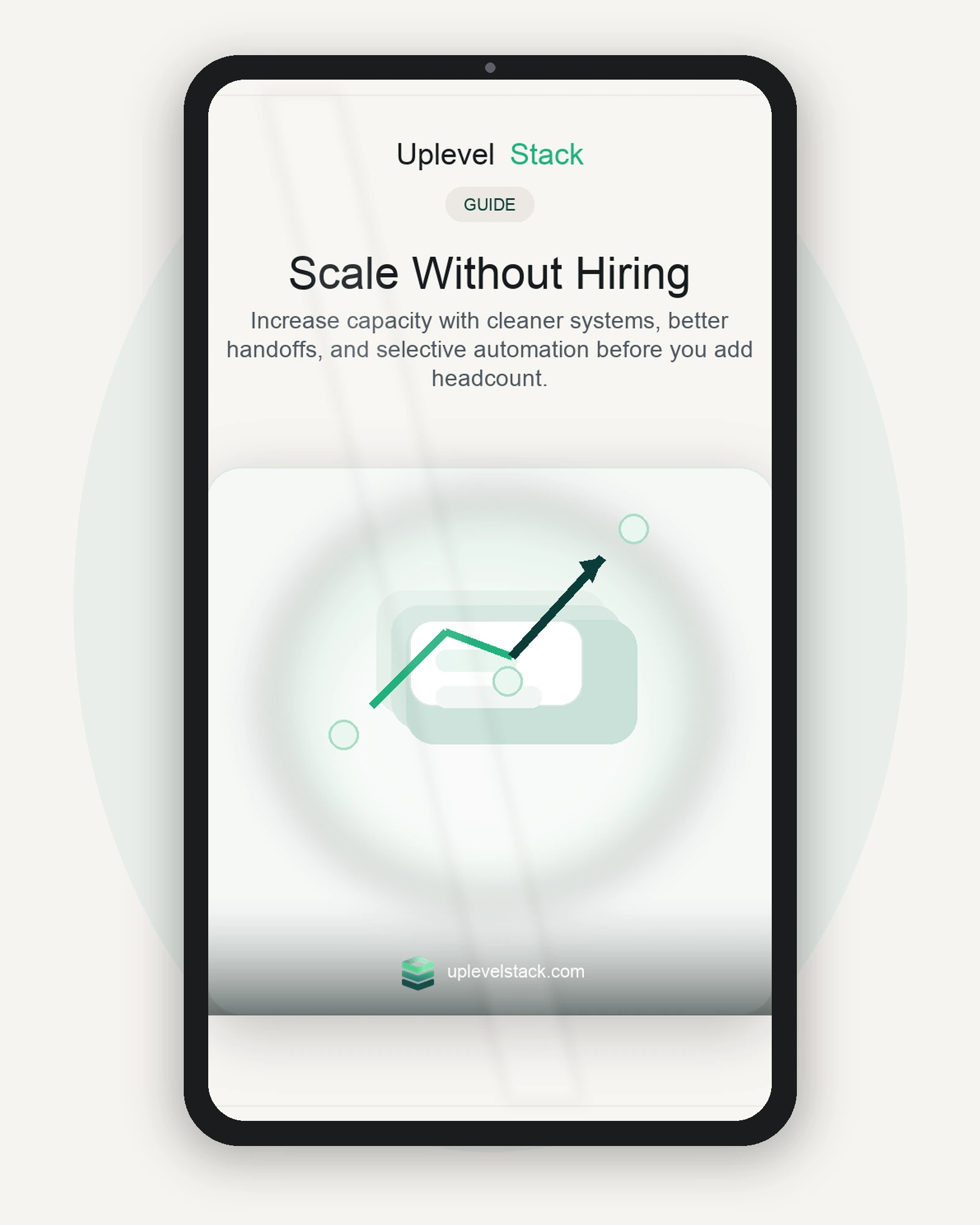 Scale Without Hiring cover mockup